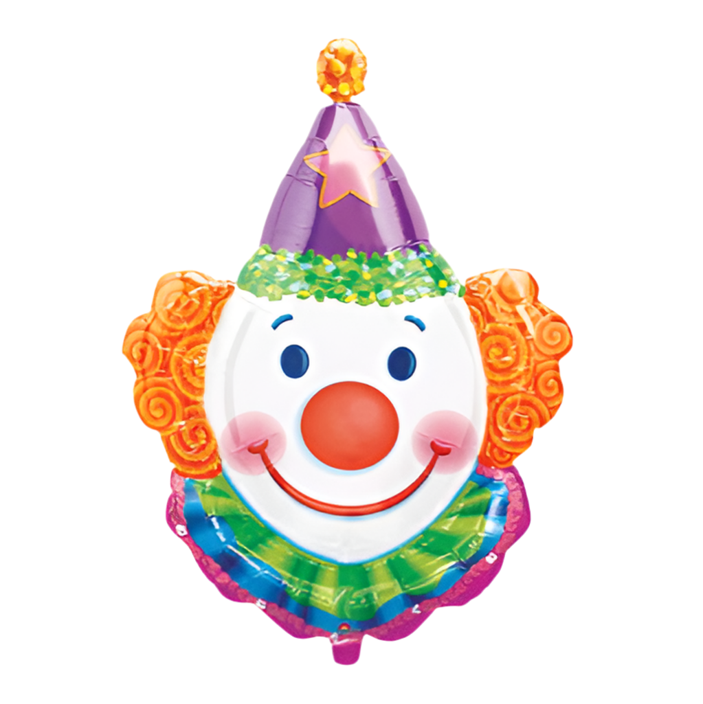 Anagram 33" Clown Face Balloon